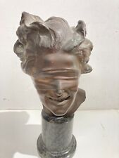 ARTE-SCULTURA-FORTUNA-DEA BENDATA-SUGGESTIVA OPERA-ARTISTA AURISICCHIO-NAPOLI