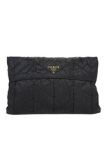 Borsa donna Prada zip top logo