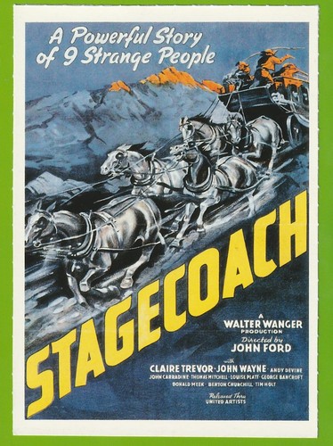 Ombre rosse stagecoach - rosse,