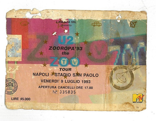 Zooropa napoli - ,