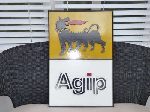 Agip sign - agip,
