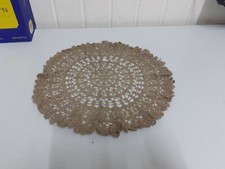 Centrino Rotondo Realizzato A Mano Uncinetto