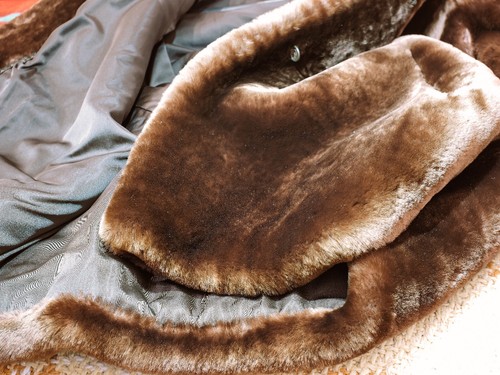 Pelliccia vintage marrone - vintage,