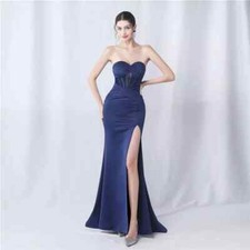 Vestito Abito Elegante Lungo