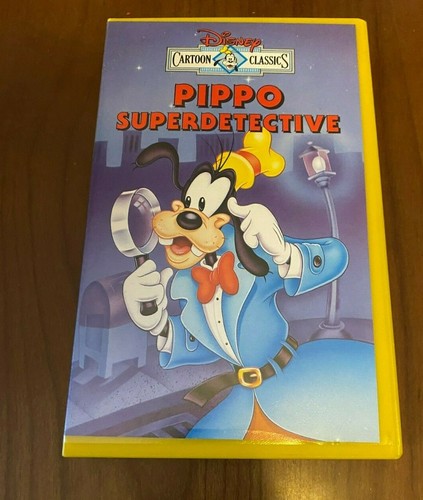 Pippo superdetective vhs - pippo, superdetective-vhs