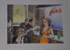 Litografia Acquerellata