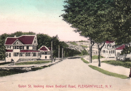 Cartolina pleasantville - cartolina, ny