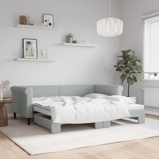 vidaXL Divano Letto con Letto