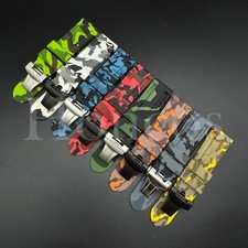 Cinturino in gomma mimetica 22