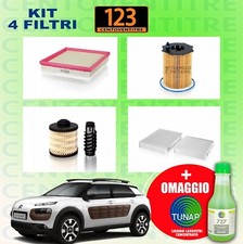 KIT TAGLIANDO 4 FILTRI CITROEN
