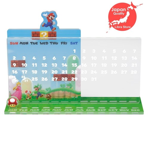 Calendario raro super mario - raro,