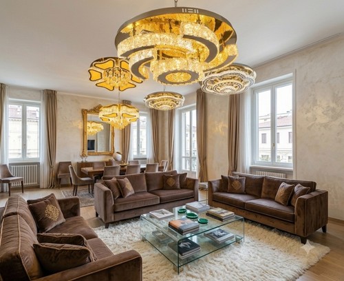 Lampadario elegante - lampadario,