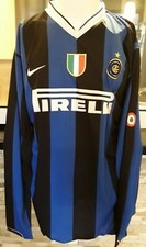 Maglia Inter Celebrativa 15°Scudetto Stagione 2006/07 Match Worn [af20]