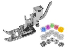 Piedino a zig zag piede