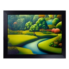 Majestic Forest Stream Lap