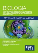 HOEPLI TEST - BIOLOGIA - MANUALE DI TEORIA ED ESERCIZI  - AA.VV. - HOEPLI