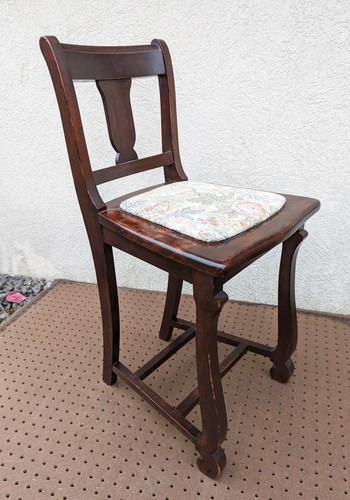 Antica sedia lavoro vintage - sedia,