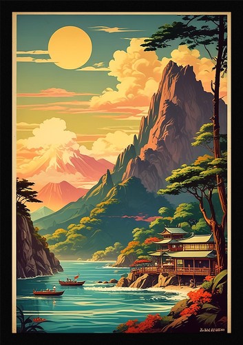 Poster viaggio drammatico - da,