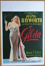 GILDA rita hayworth affiche
