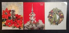 IDEALS MAGAZINE: CHRISTMAS VINTAGE 1967-69 LOT OF 3 POETRY, CHRISTIAN FAITH FN