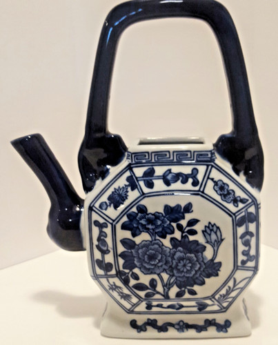 Vaso porcellana stile teiera
