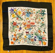 Rara Sciarpa Seta Gucci V