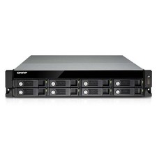 QNAP TS-871U-RP-i5 NAS 32GB RAM CACHE SSD 2X 480GB HDD X 8 1 TB RACK 2U GIGABIT