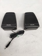 Philips Mini Casse Portatili SBC 8203, Vintage Anni 90 Perfettamente Funzionanti