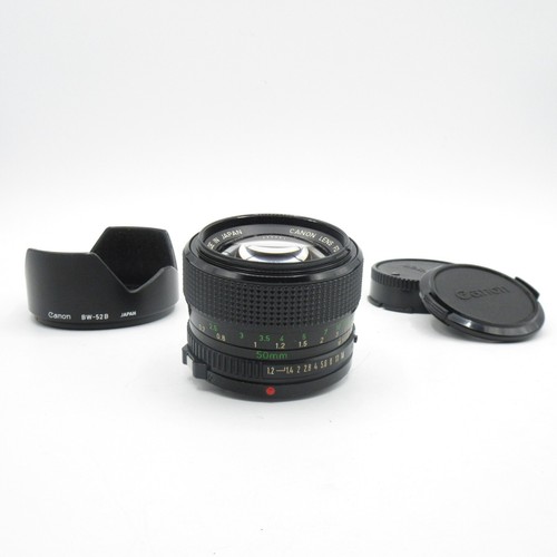 Obiettivo canon 2 50mm - fd, 1:1.2