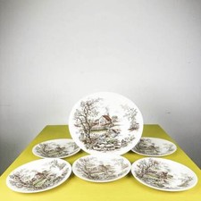 servizio da dolce, spring johnson bros england - 6 pezzi