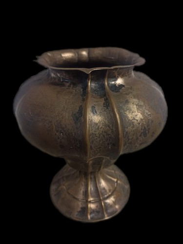 Vaso rame argentato - rame, antico