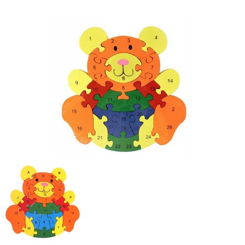 Puzzle legno gioco - 3d,