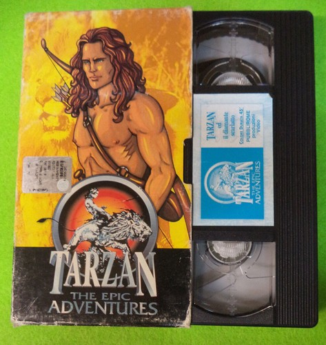 Vhs film tarzan diamante - vhs,