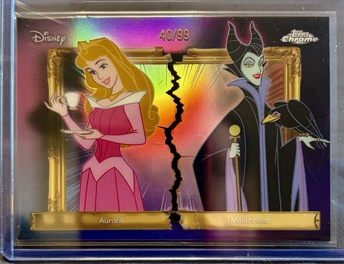 Topps disney neon aurora - topps,