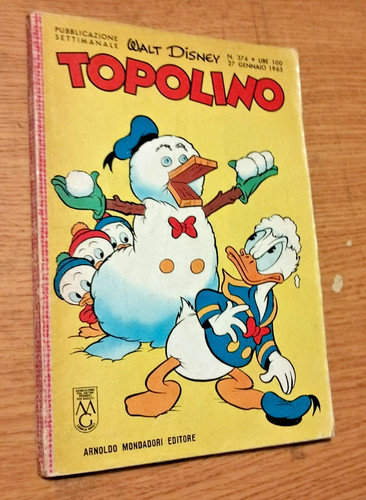 Topolino libretto 374 27 - libretto, #