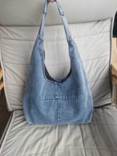 Jeans halfmoon mezzaluna bag /