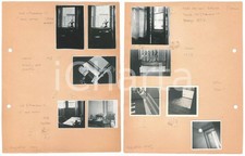 1938 CONFINE ITALO - SVIZZERO Viaggio in treno - 10 provini 4x4 cm