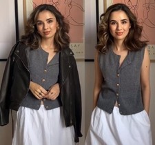 Zara Tinta Unita senza Maniche