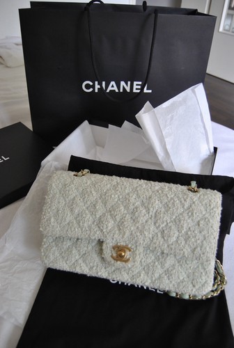 Chanel timeless classic verde - chanel,