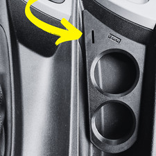 BMW Serie 1 (E81/E82/E87/E88) Console Centrale Portabicchieri Accessori Mods Tuning