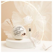 Diffusore mondo cuore oro rosa