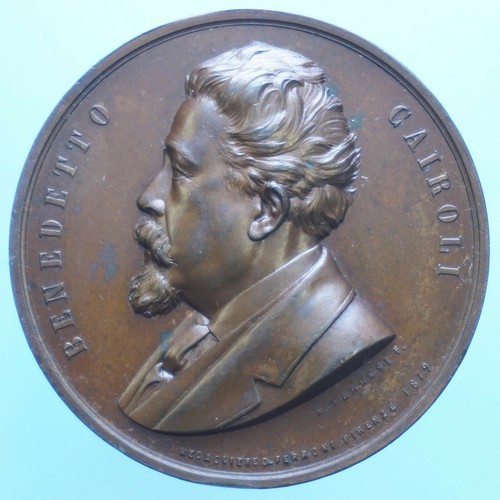 Benedetto cairoli medaglia - cairoli,