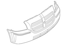 Paraurti anteriore per dodge