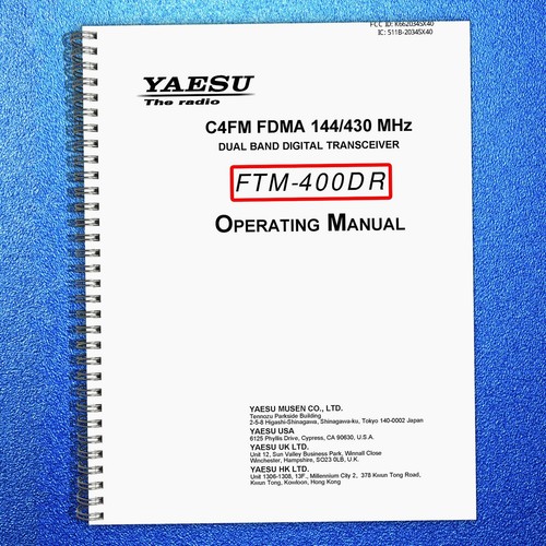 Yaesu ftm 400dr transceiver - yaesu,