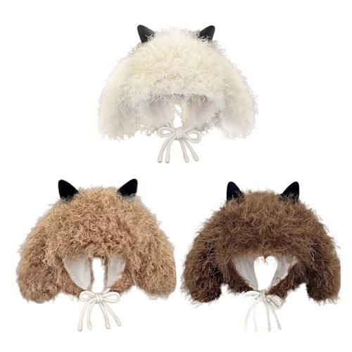 Cappello spesso peloso animale