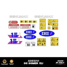 IHI IHIMER 15J adesivi