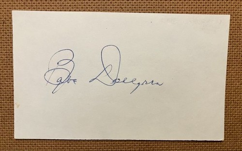Babe dahlgren firmato - babe, 3x5