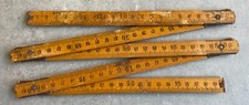 Vecchio METRO da muratore in legno - Vintage