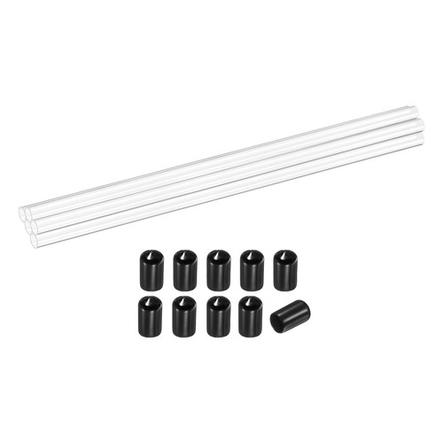 5pz tubo acrilico - 5pz, rigido