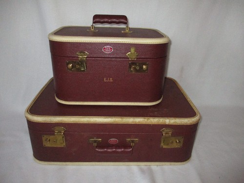 Set valigia vintage pezzi - valigia,